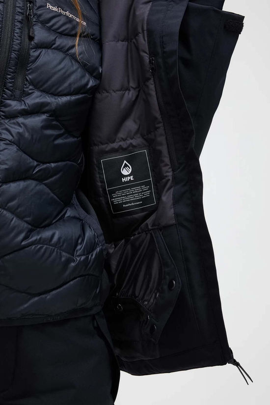 Peak Performance Veste De Ski W Rider Tech Insulated Jacket Black