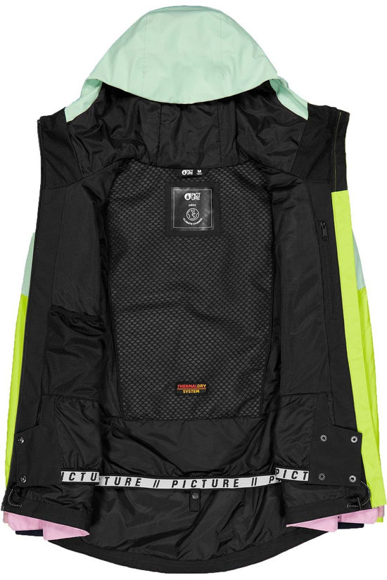 Picture Ski-Jas Womens Exa Jkt Orchid Acid Silt Green