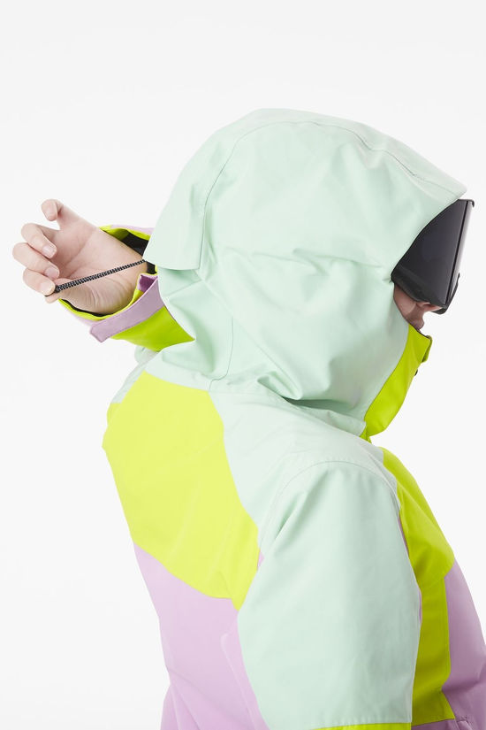 Picture Ski-Jas Womens Exa Jkt Orchid Acid Silt Green