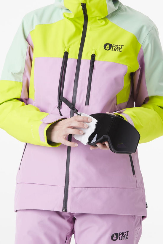 Picture Ski-Jas Womens Exa Jkt Orchid Acid Silt Green