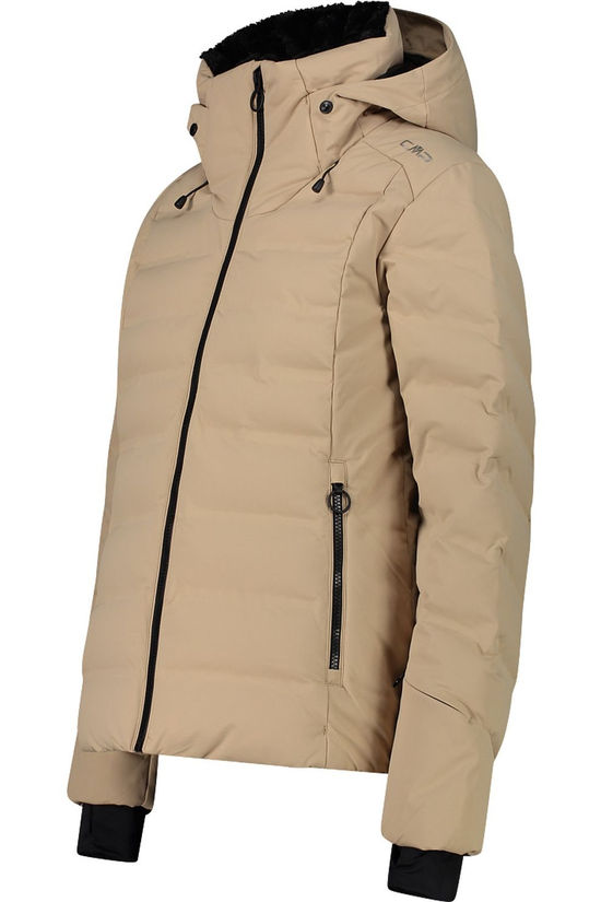 CMP Ski-Jas Woman Ski Jacket Fix Hood Sesamo