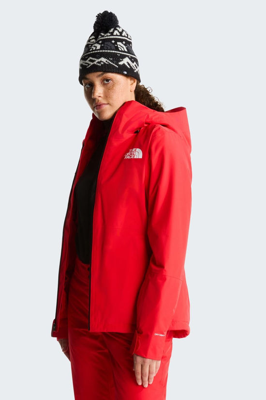 The North Face Veste De Ski W Descendit Jacket Elevation Red