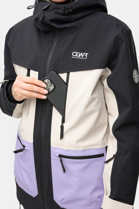 Colourwear Ski-Jas W Transfer Jacket Black