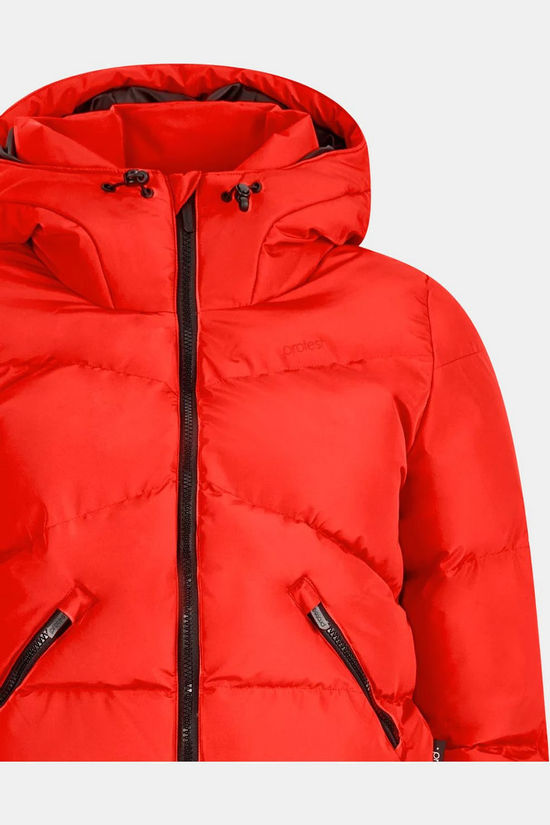 Protest Veste De Ski Prtpreppy Snowjacket Poppy Red