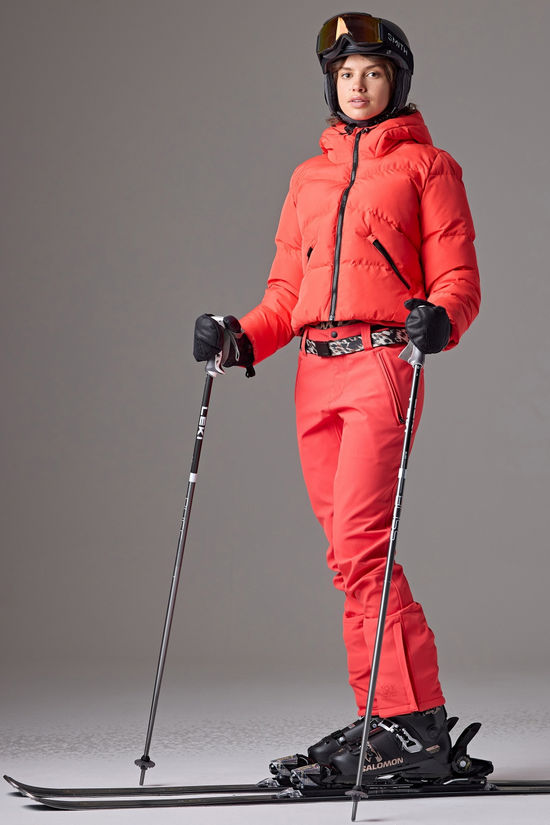 Protest Veste De Ski Prtpreppy Snowjacket Poppy Red