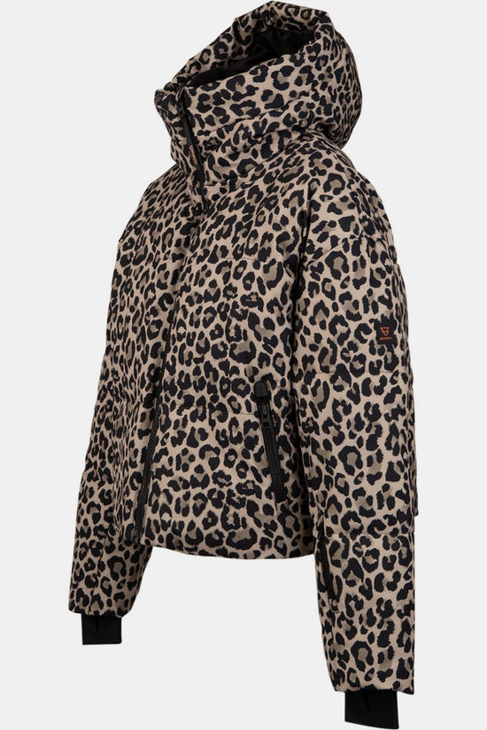 Brunotti Ski-Jas Fiaskia-Print Women Snow Jacket Wild Thing Fungi