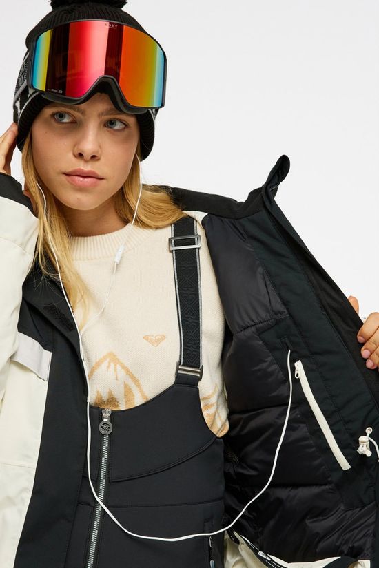 Roxy Veste De Ski 15K Glacial Grace Jk True Black