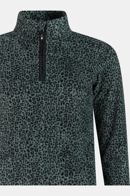 Protest Polaire Prtrefuzzy 1/4 Zip Active Top Evergreen