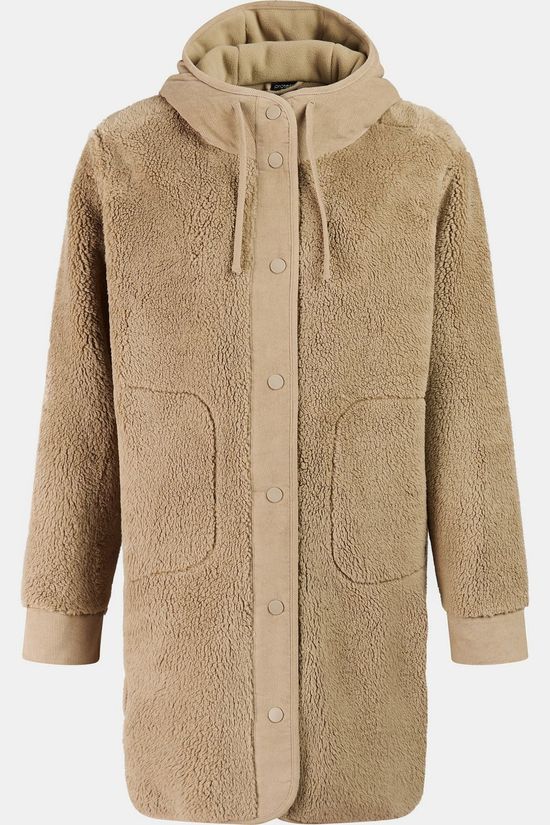 Protest Fleece Prtkatia Outdoor Long Jacket Bamboo Beige