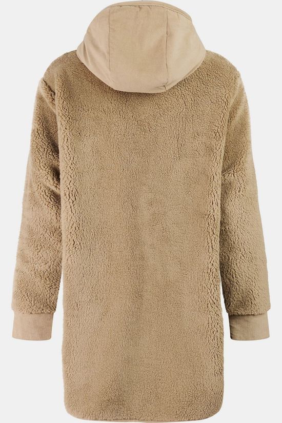 Protest Fleece Prtkatia Outdoor Long Jacket Bamboo Beige