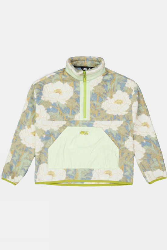 Picture Organic Clothing Fleece Zelkova 1/4 Print Fleece Timeless Flower Print