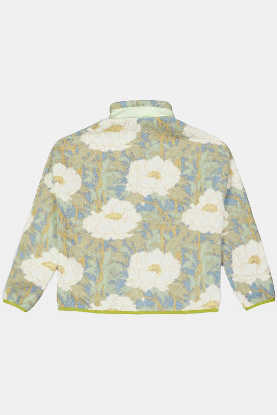 Picture Organic Clothing Fleece Zelkova 1/4 Print Fleece Timeless Flower Print
