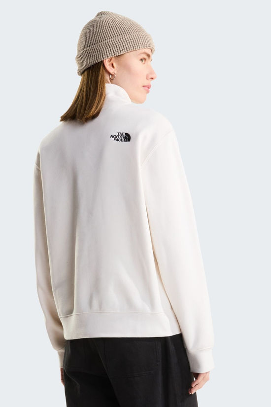 The North Face Pull W Ski Embro Relaxed 1/4 Zip - Graphic White Dune