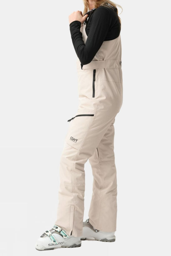 Colourwear Pantalon De Ski W Slash Bib Pants Off-White