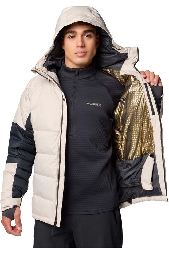 Columbia Veste De Ski Roaring Fork™ II Down Jacket Dark Stone, Bla