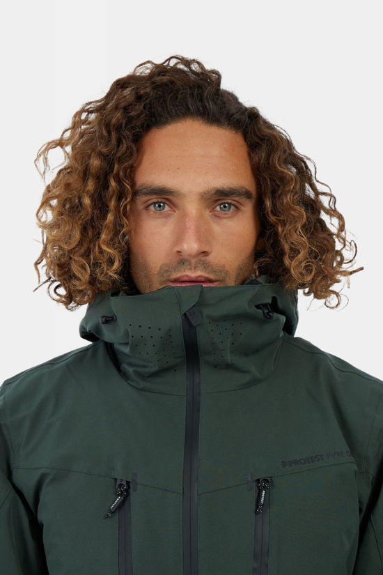 Protest Veste De Ski Timothy Snowjacket Kale Green