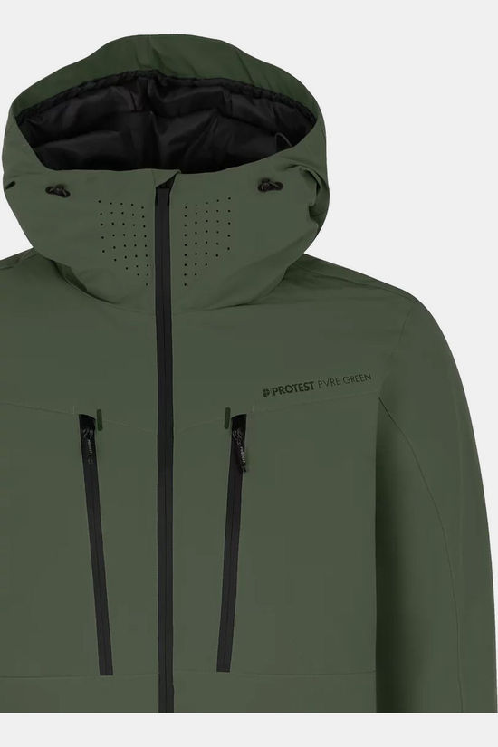 Protest Veste De Ski Timothy Snowjacket Kale Green