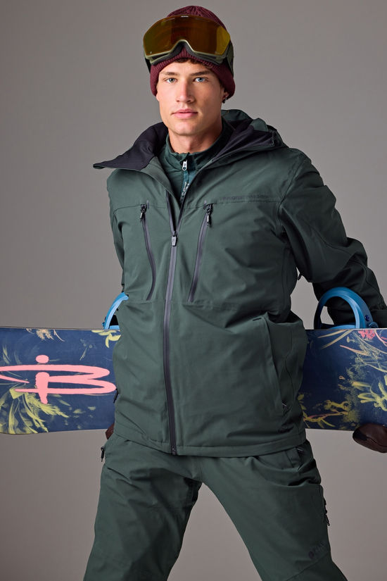 Protest Veste De Ski Timothy Snowjacket Kale Green