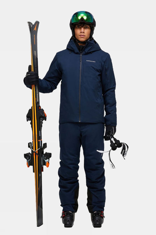 Peak Performance Veste De Ski M Maroon Insulated Jacket Blue Shadow
