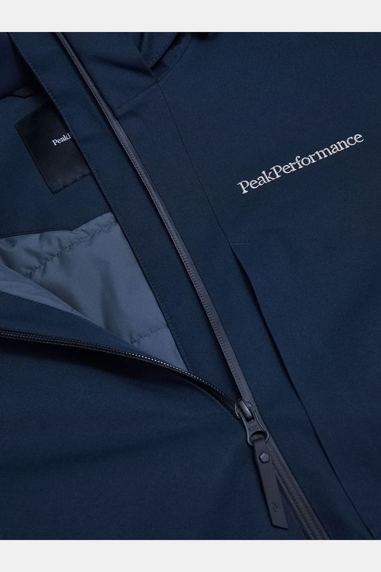 Peak Performance Veste De Ski M Maroon Insulated Jacket Blue Shadow
