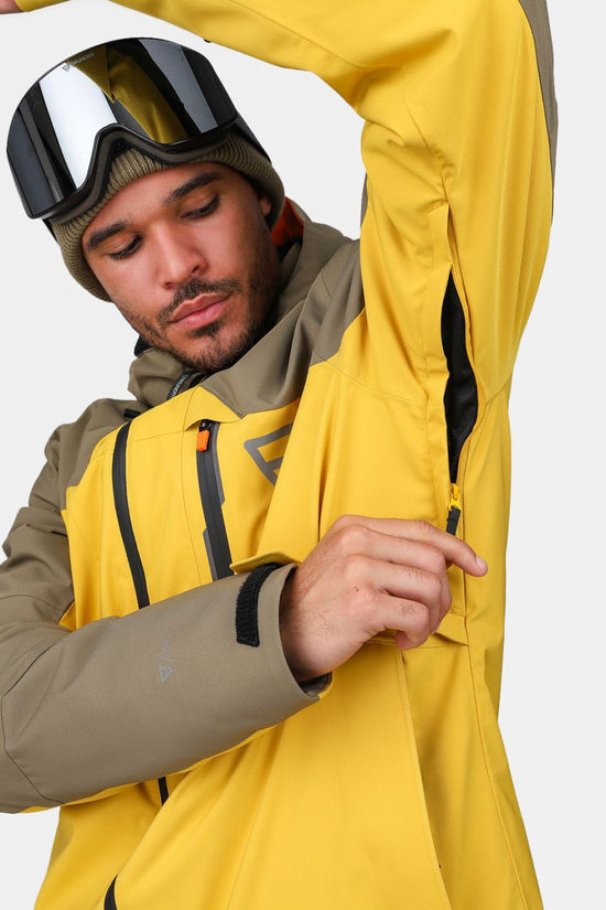 Brunotti Veste De Ski Kanisher Men Snow Jacket Lemon Curry