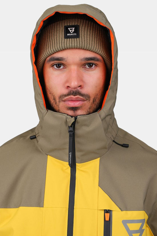 Brunotti Veste De Ski Kanisher Men Snow Jacket Lemon Curry