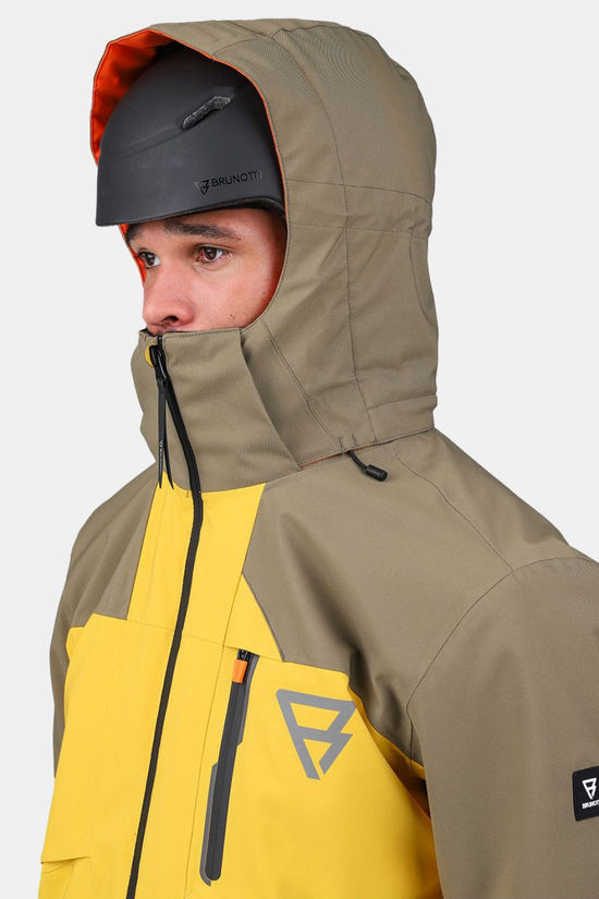 Brunotti Veste De Ski Kanisher Men Snow Jacket Lemon Curry