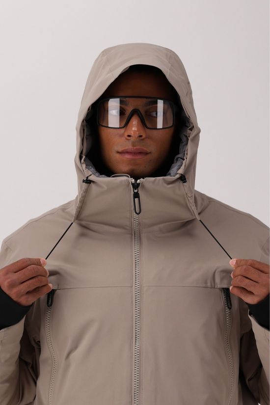 Collective Of Moving People Veste De Ski Man Jacket Fix Hood Gravel