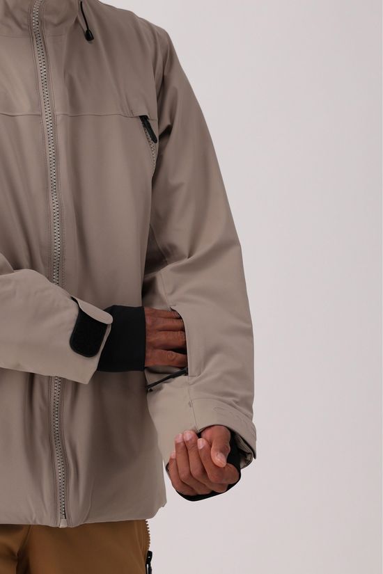 Collective Of Moving People Veste De Ski Man Jacket Fix Hood Gravel
