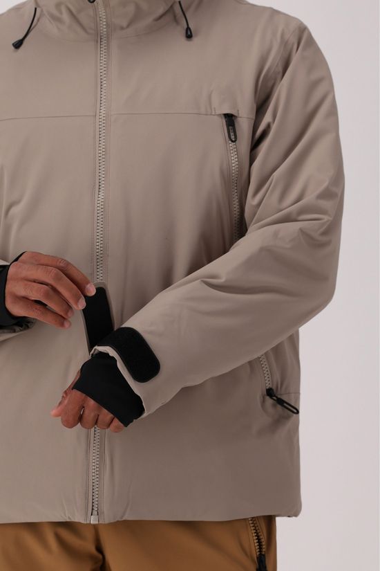 Collective Of Moving People Veste De Ski Man Jacket Fix Hood Gravel