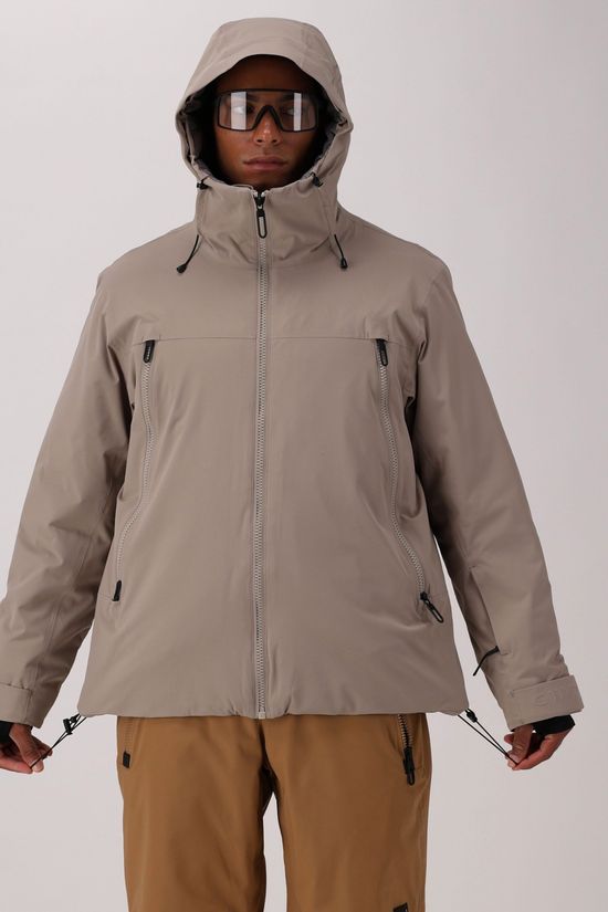Collective Of Moving People Veste De Ski Man Jacket Fix Hood Gravel