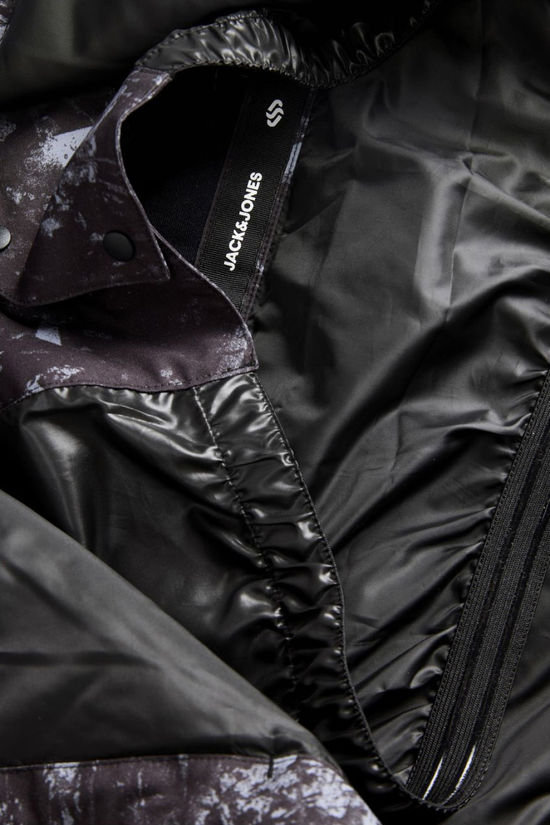 Jack & Jones Veste de ski Verbier Double Zip Jacket Black Aop