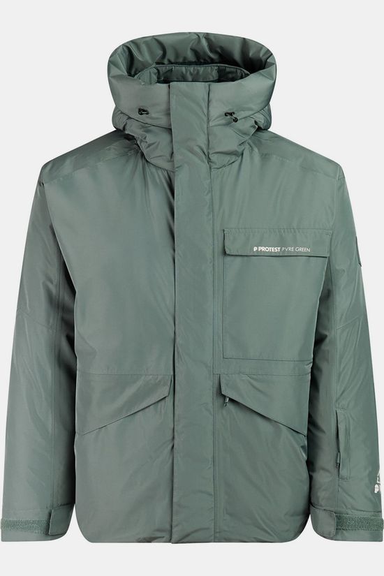 Protest Veste De Ski Prtboxer Snowjacket Evergreen