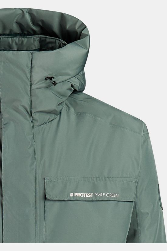 Protest Veste De Ski Prtboxer Snowjacket Evergreen