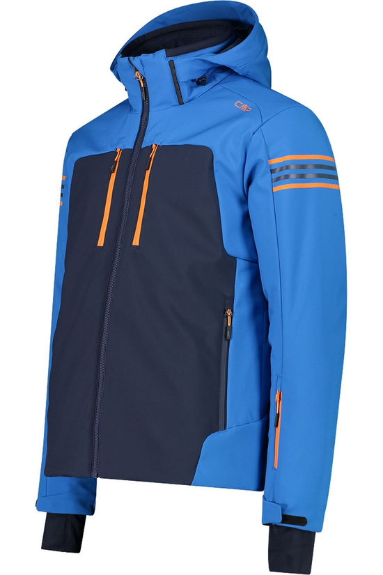 CMP Veste De Ski Man Ski Jacket Softshell Zaffiro/Jaffa