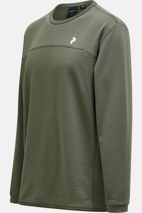 Peak Performance Polaire M Trail Polartec Crew Pine Needle
