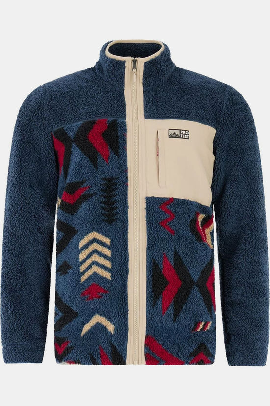 Protest Fleece Prtdon Outdoor Full Zip Top Twilight Navy