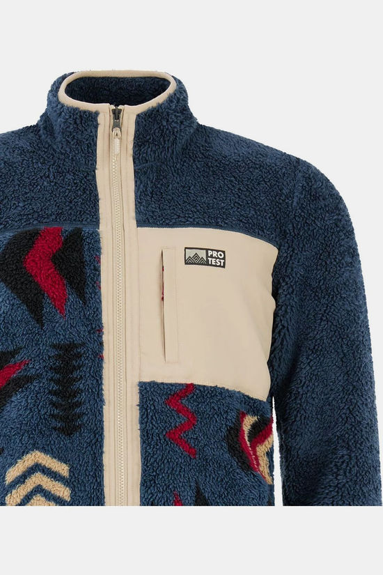 Protest Fleece Prtdon Outdoor Full Zip Top Twilight Navy