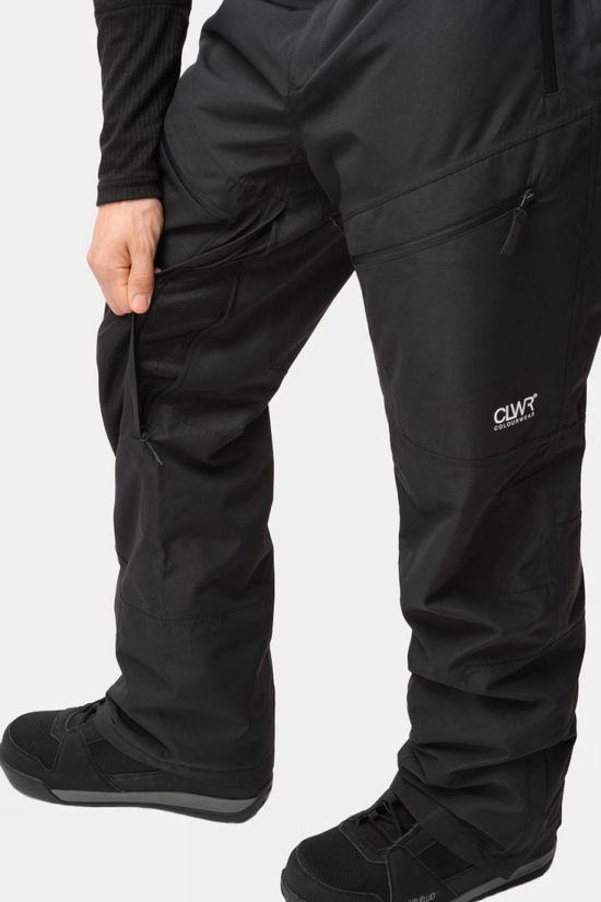 Colourwear Polaire Slash Bib Pants Black