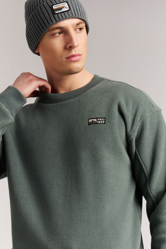 Protest Pull Prthawks Sweatshirt Evergreen