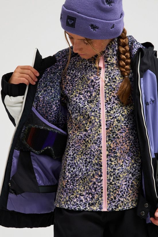Roxy Veste De Ski Crystal Clear Girl True Black