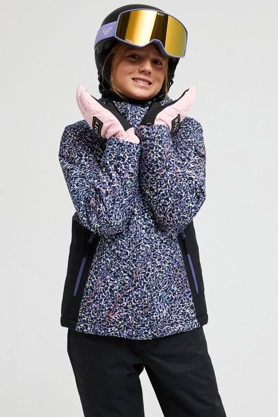 Roxy Veste De Ski Snowflare Girl True Black Wildin Out Rg