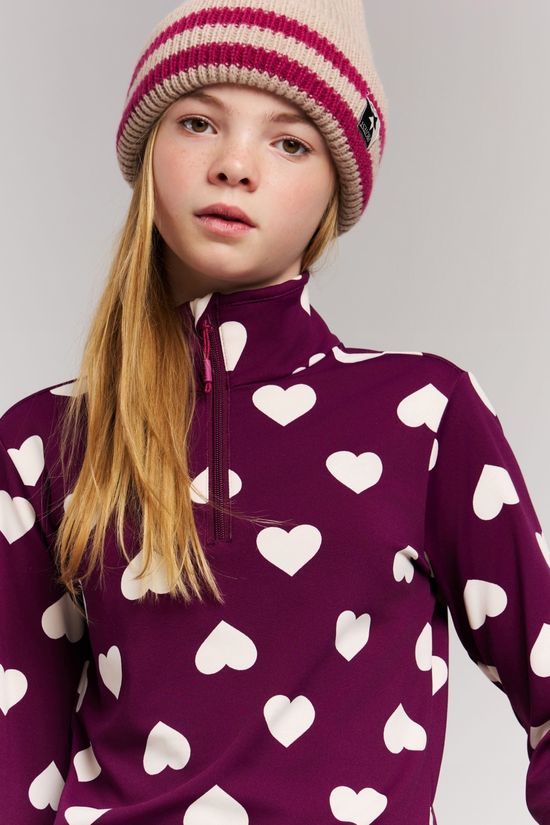 Protest Polaire Prttopsy Jr 1/4 Zip Active Top Current Purple