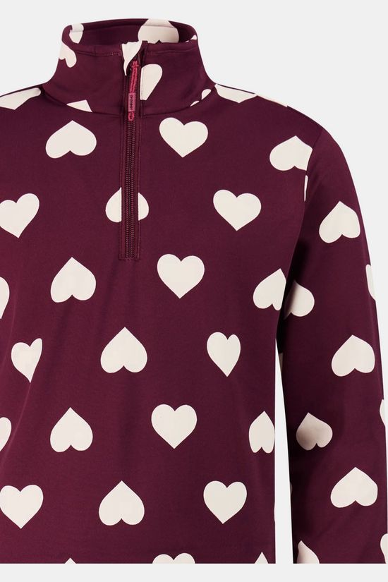 Protest Polaire Prttopsy Jr 1/4 Zip Active Top Current Purple