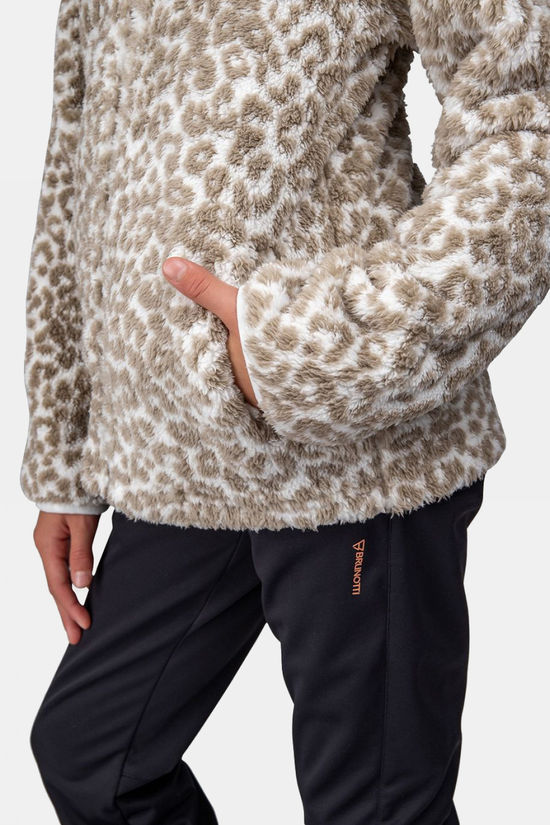Brunotti Polaire Kyoti-Print Girls Fleece Leopard Snow