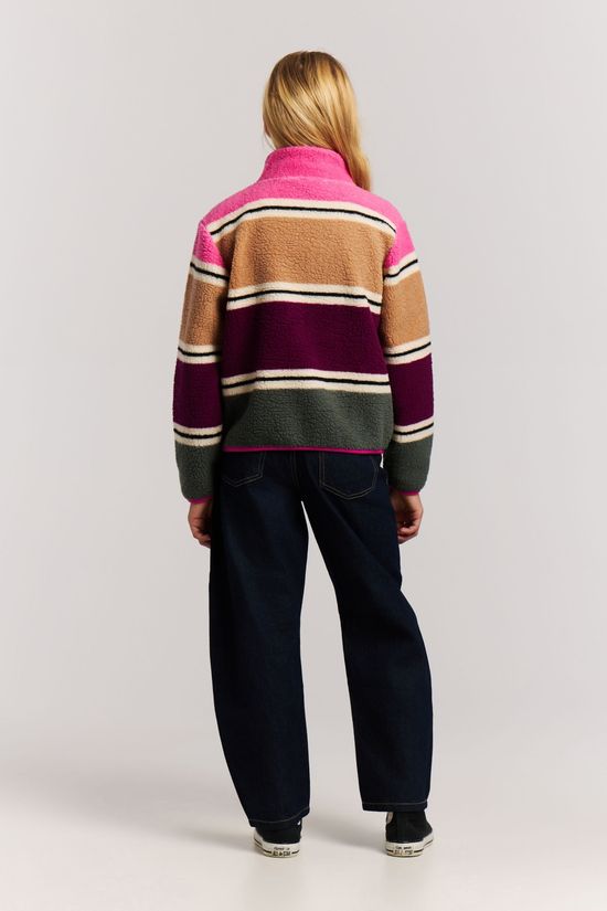 Protest Fleece Prtblond Jr Full Zip Top Evergreen