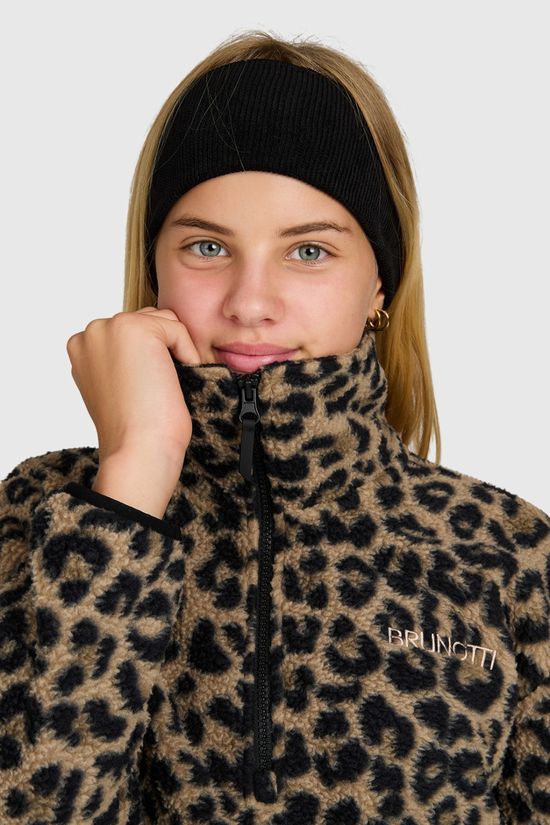 Brunotti Fleece Rezany-Print Fleece Black
