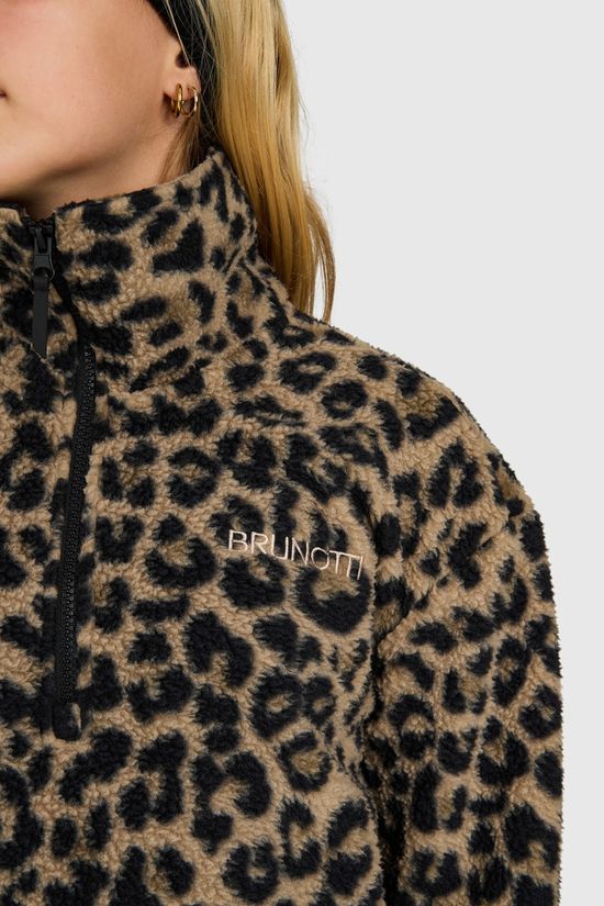 Brunotti Fleece Rezany-Print Fleece Black