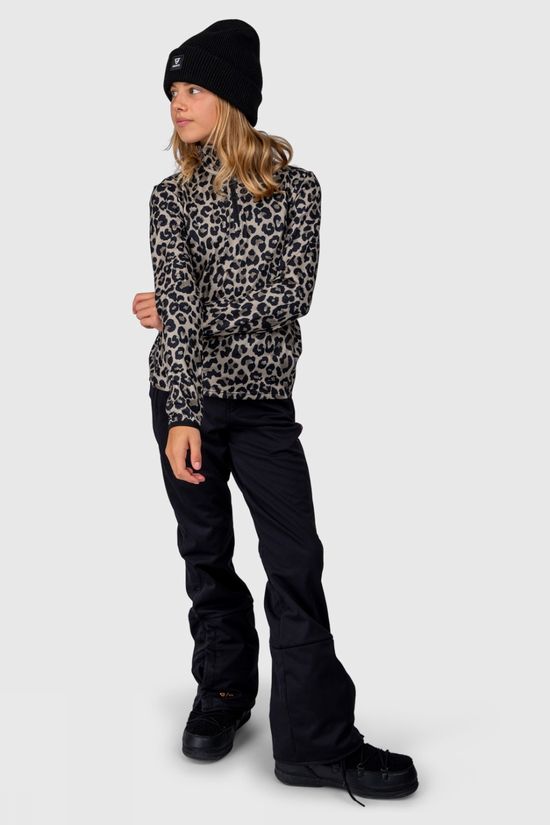 Brunotti Fleece Rodiany-Print Girls Snow Fleece Black