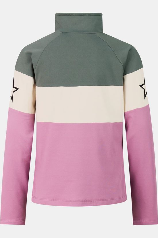 Protest Polaire Prtrobena Jr 1/4 Zip Active Top Evergreen